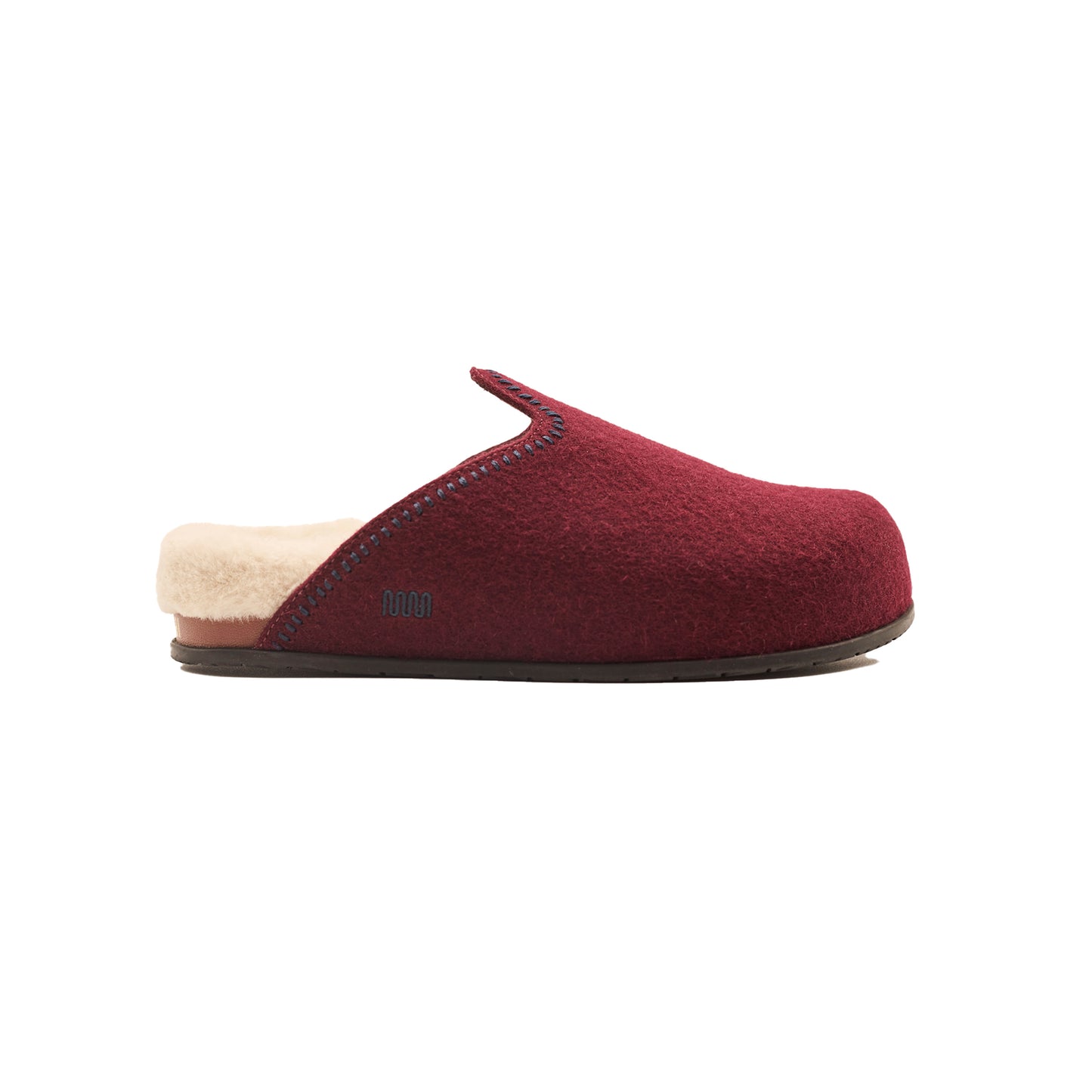 The Woolie Burro - Oxblood with Sherpa