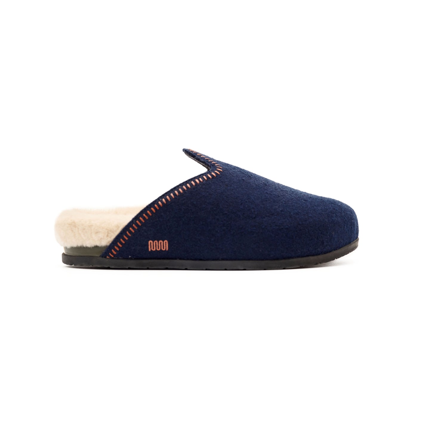 The Woolie Burro - Navy with Sherpa
