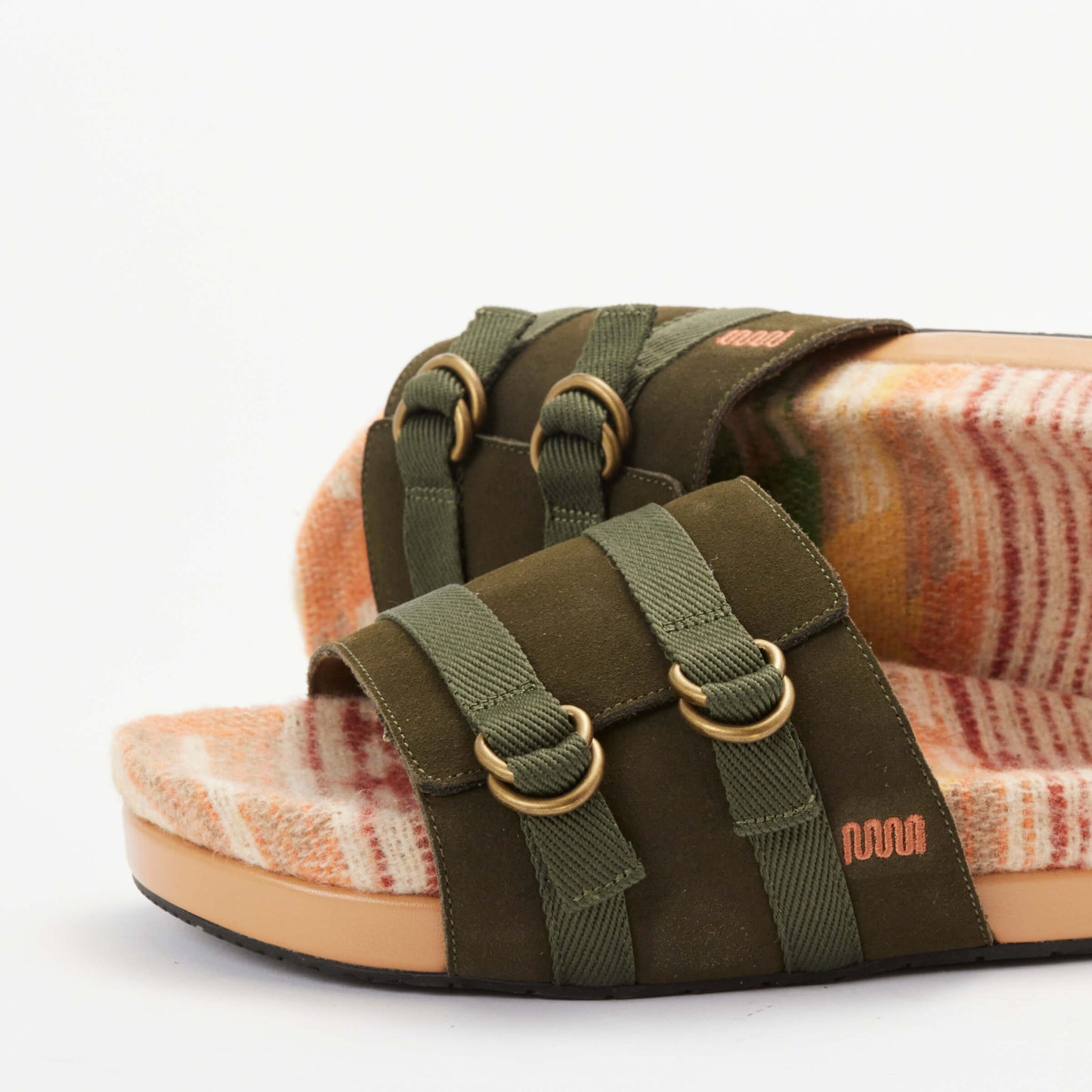 The Rhoads Slide - Green with Santa Fe