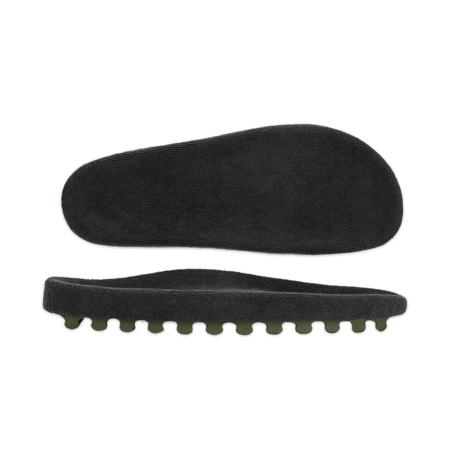 Terry Cloth - Black Double Plush Memory Foam