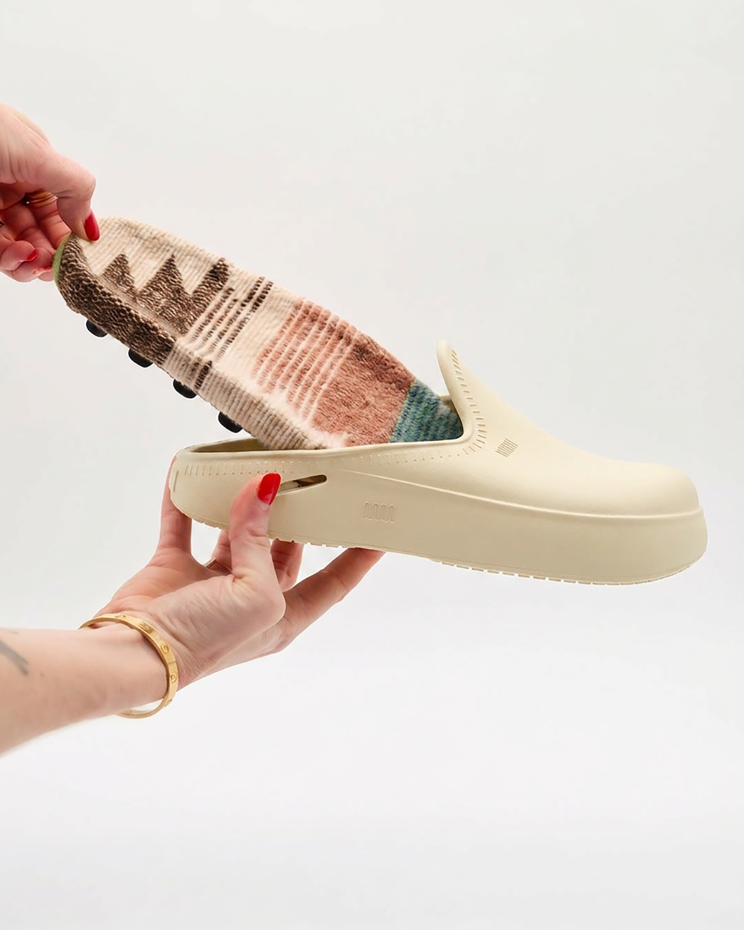 The Atlas Clog - Bone