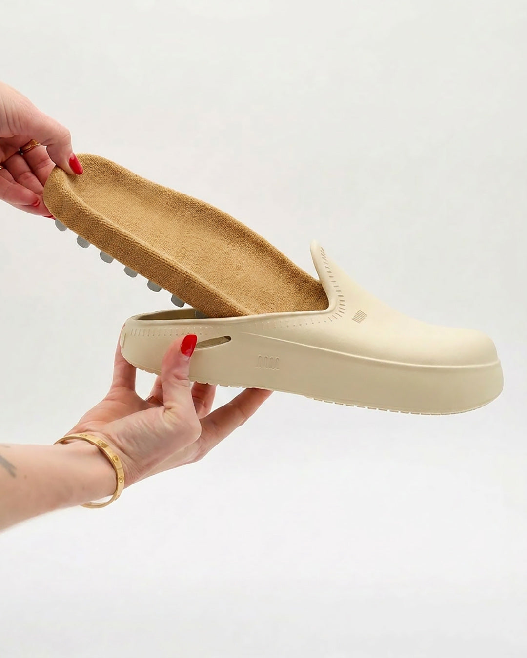 The Atlas Clog - Bone