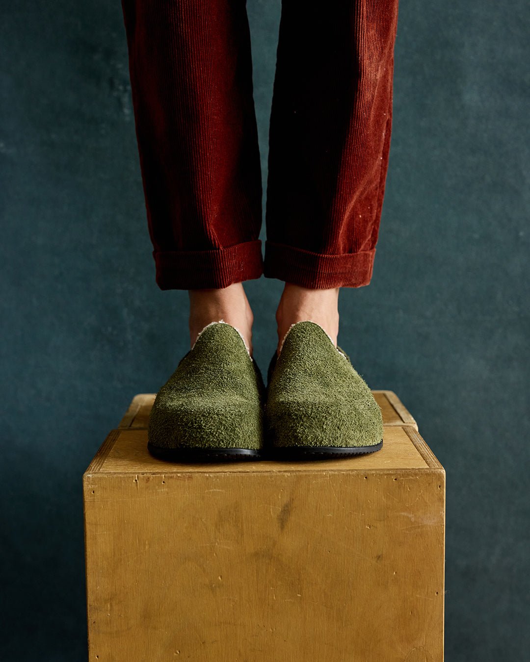 The Rough-Out Burro Forest Green