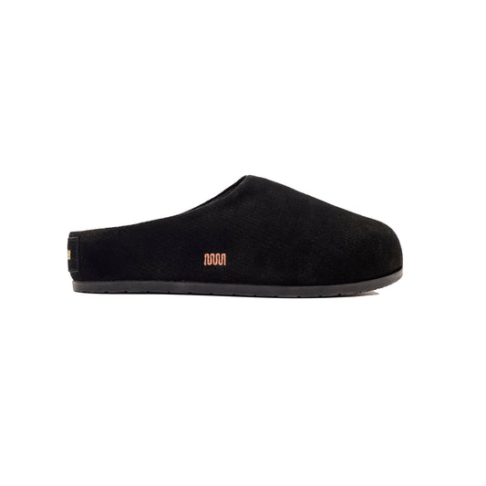 The Lily Clog - Black Suede