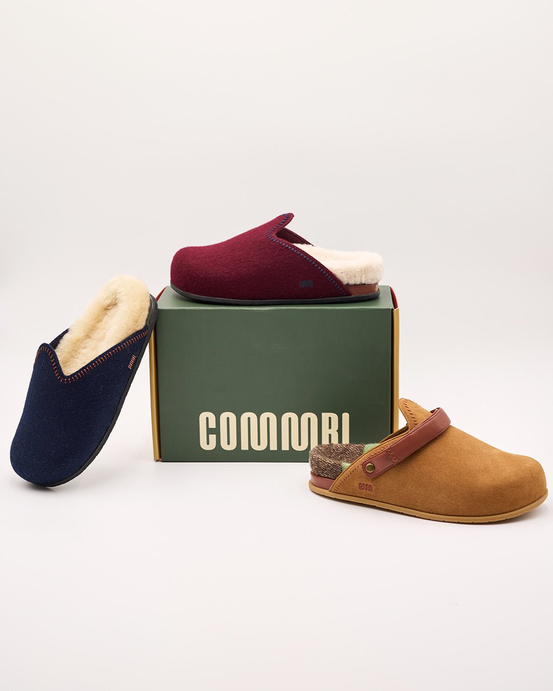 The Woolie Burro - Oxblood with Sherpa