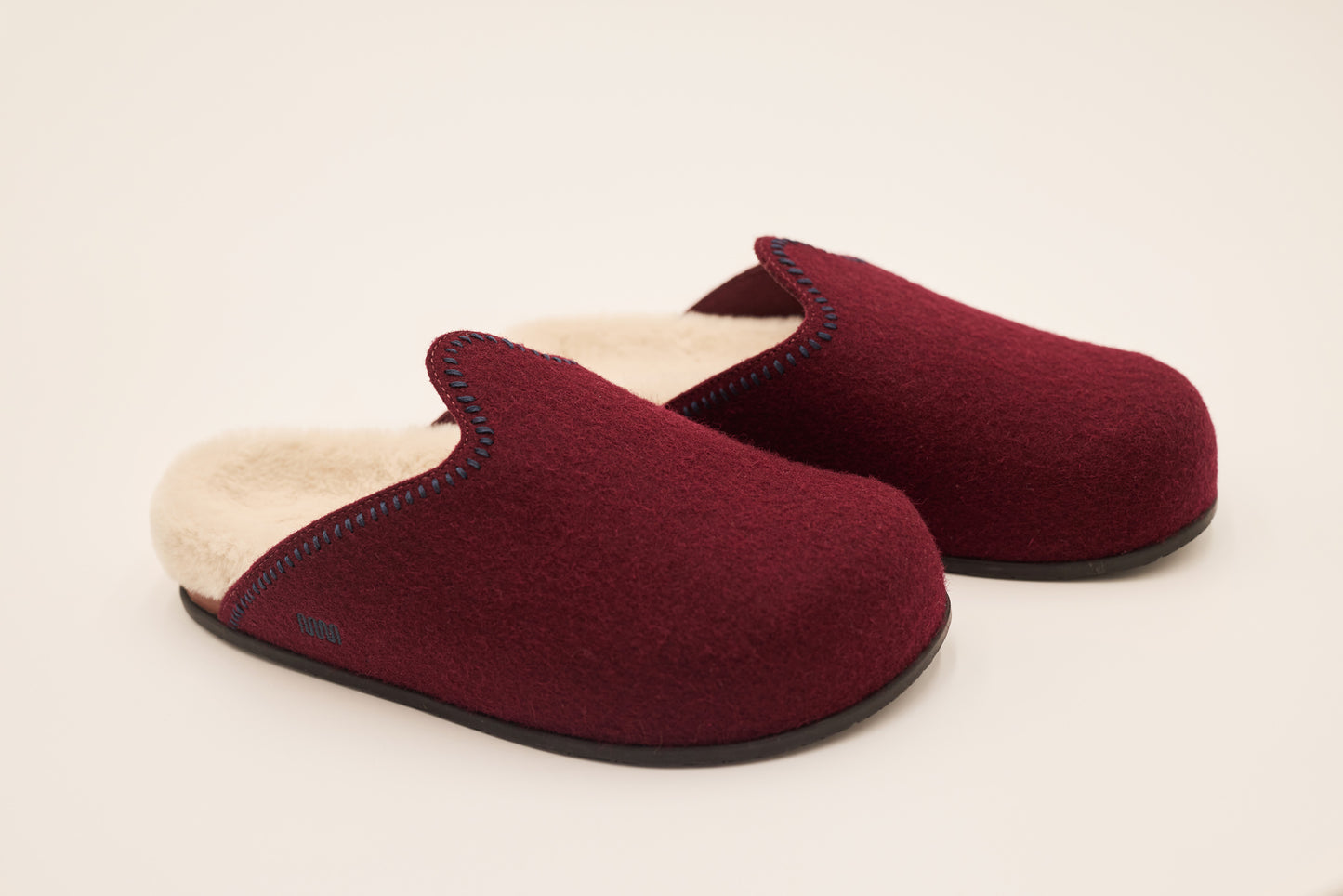 The Woolie Burro - Oxblood with Sherpa