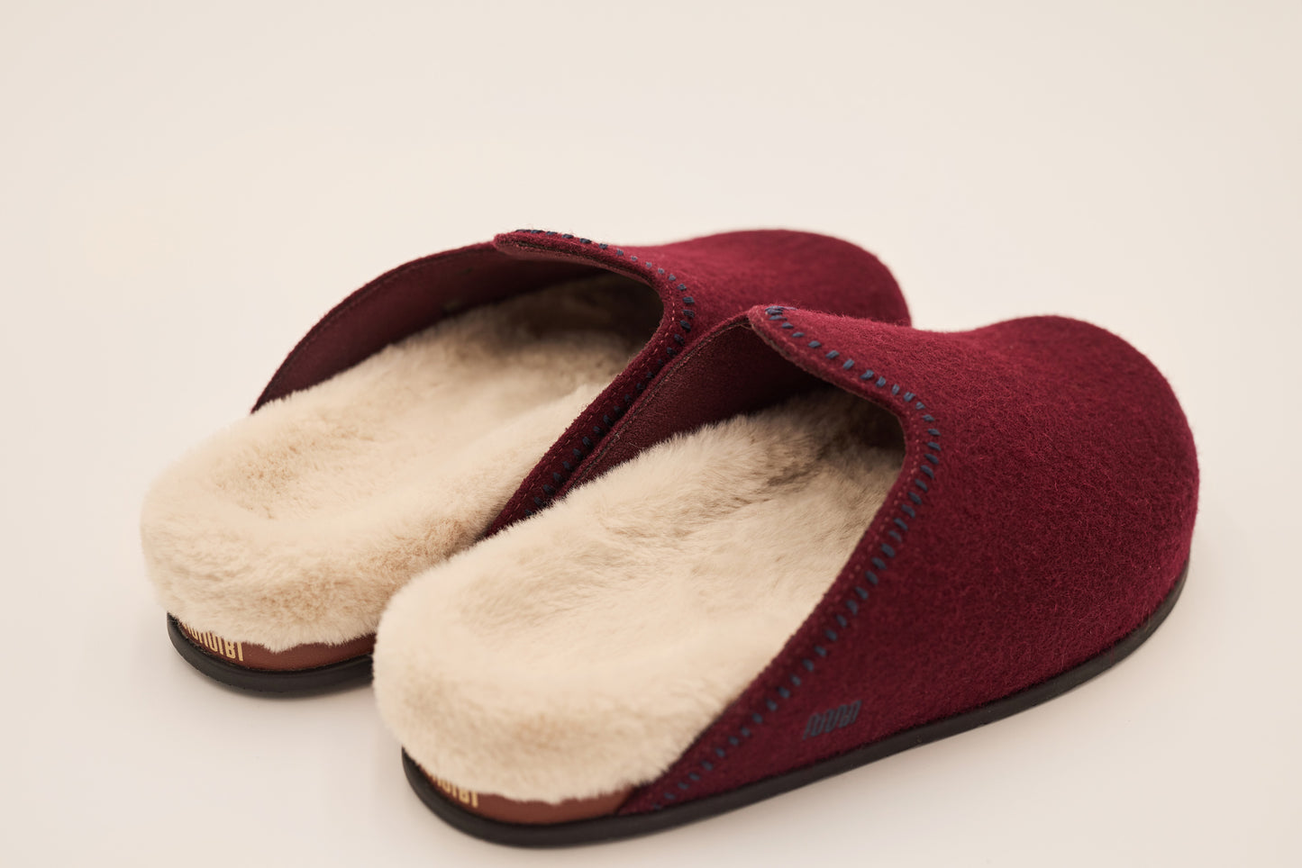 The Woolie Burro - Oxblood with Sherpa