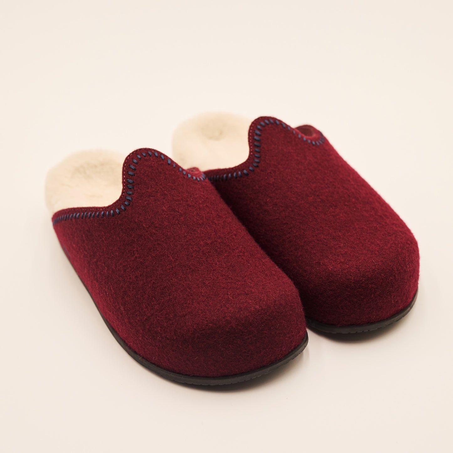 The Woolie Burro - Oxblood with Sherpa