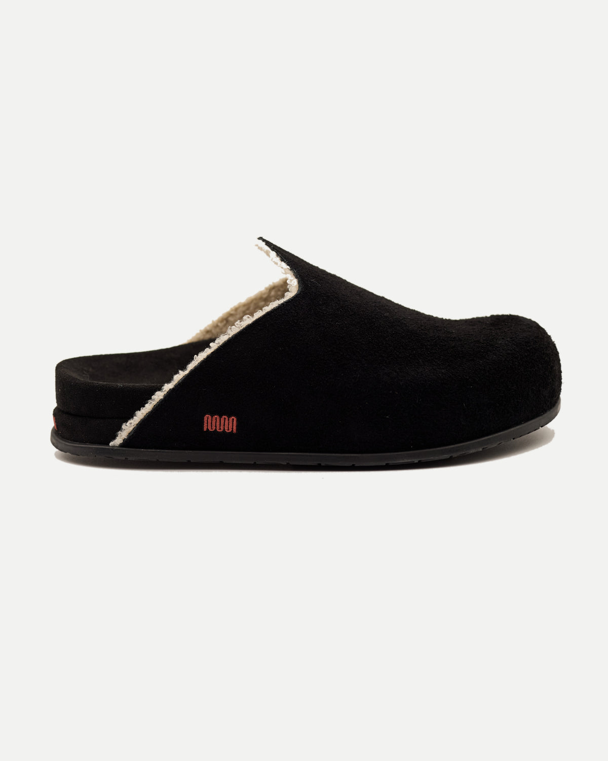 The Rough-Out Burro - Black, side profile
