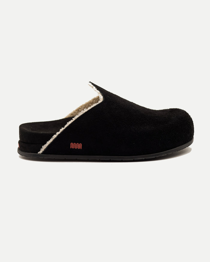 The Rough-Out Burro - Black, side profile