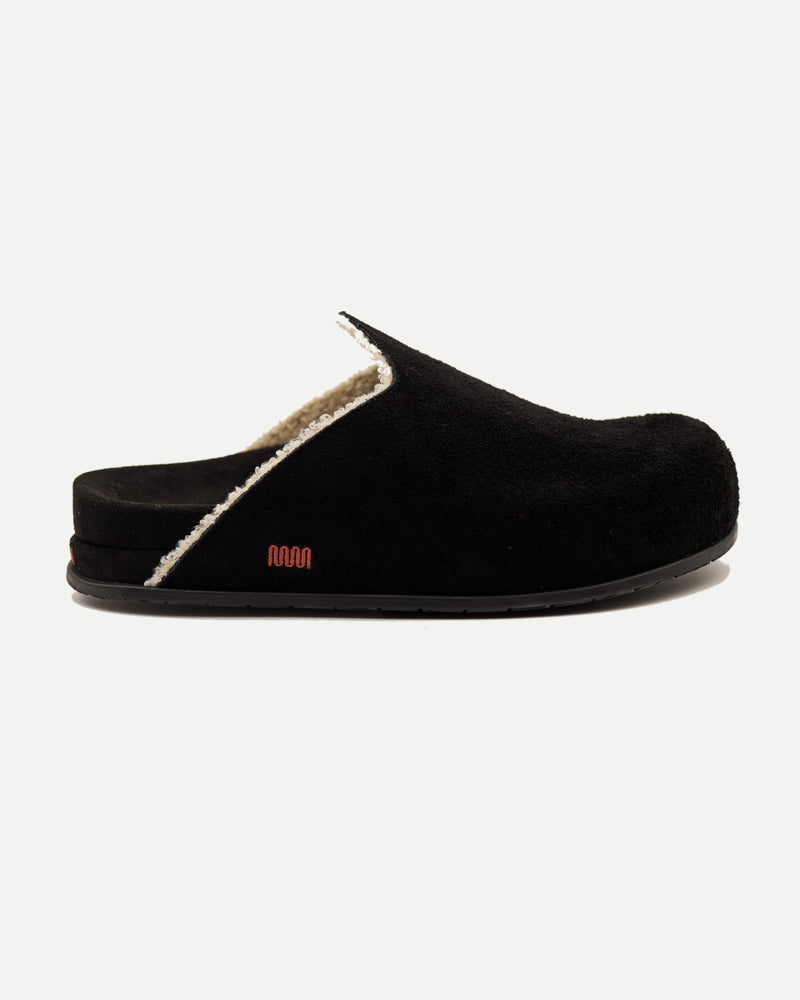 The Rough-Out Burro - Black, side profile