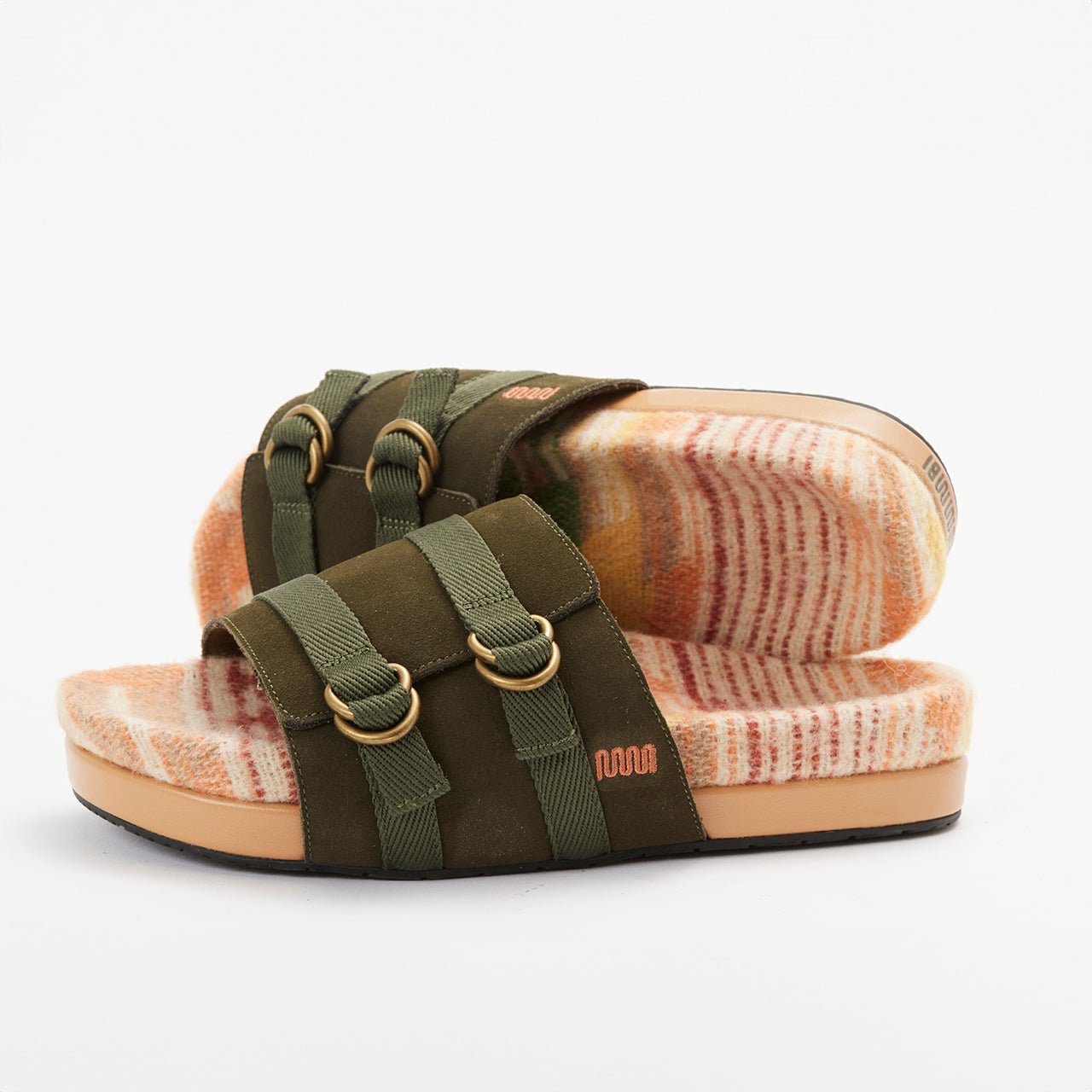 The Rhoads Slide - Green with Santa Fe