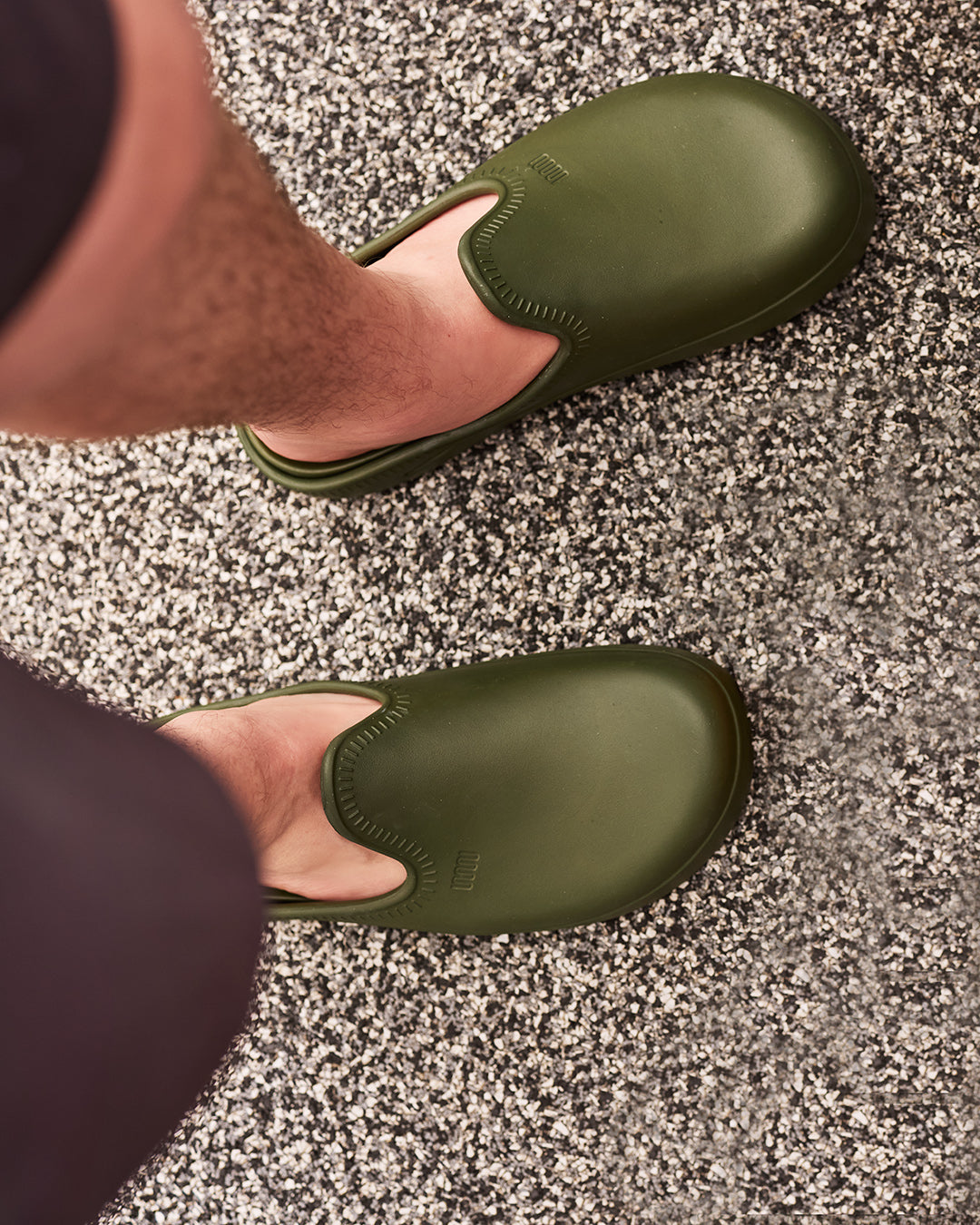 The Atlas Clog - Thyme Green