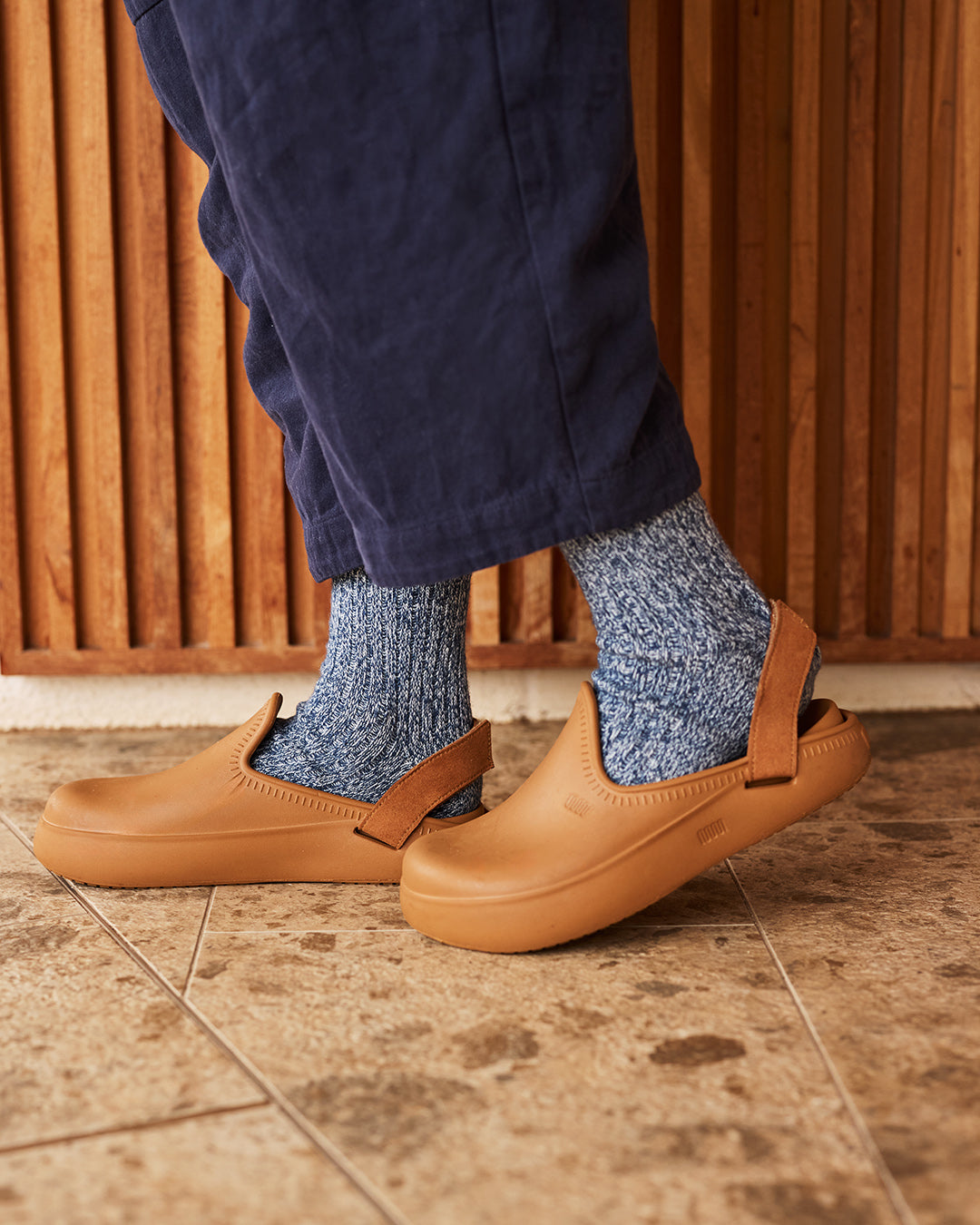 The Atlas Clog - Terracotta