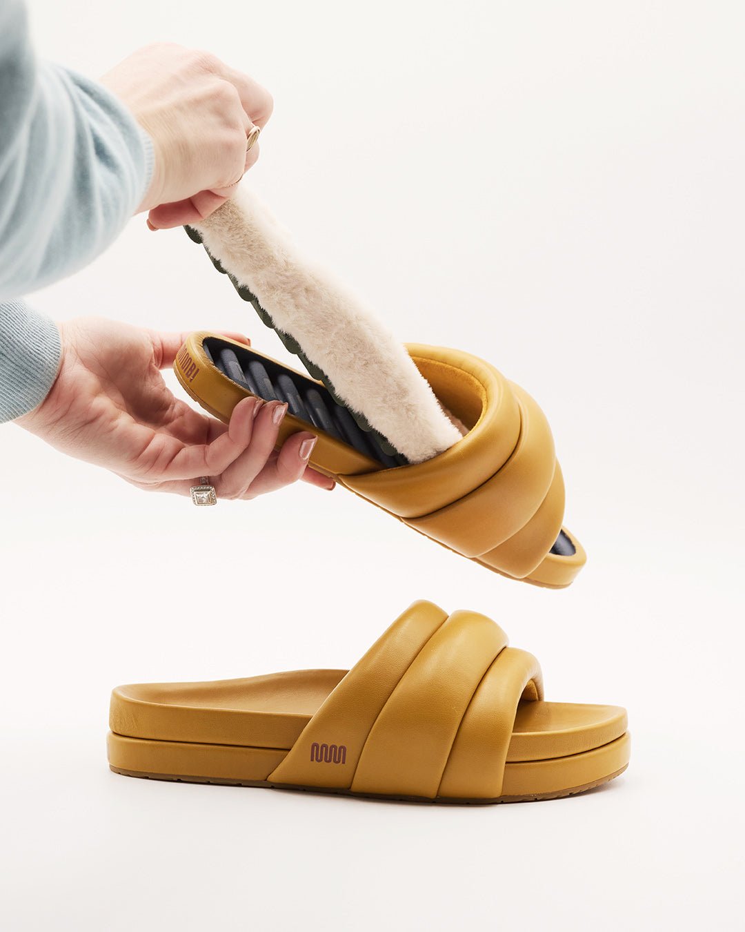 The Softie Slide - Mustard