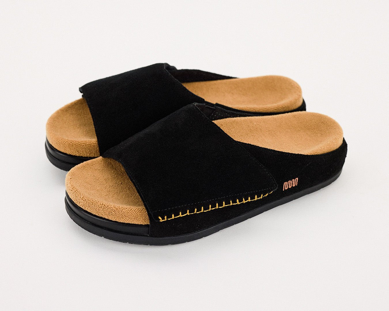The Ollie Slide - Black Suede – Commbi ®