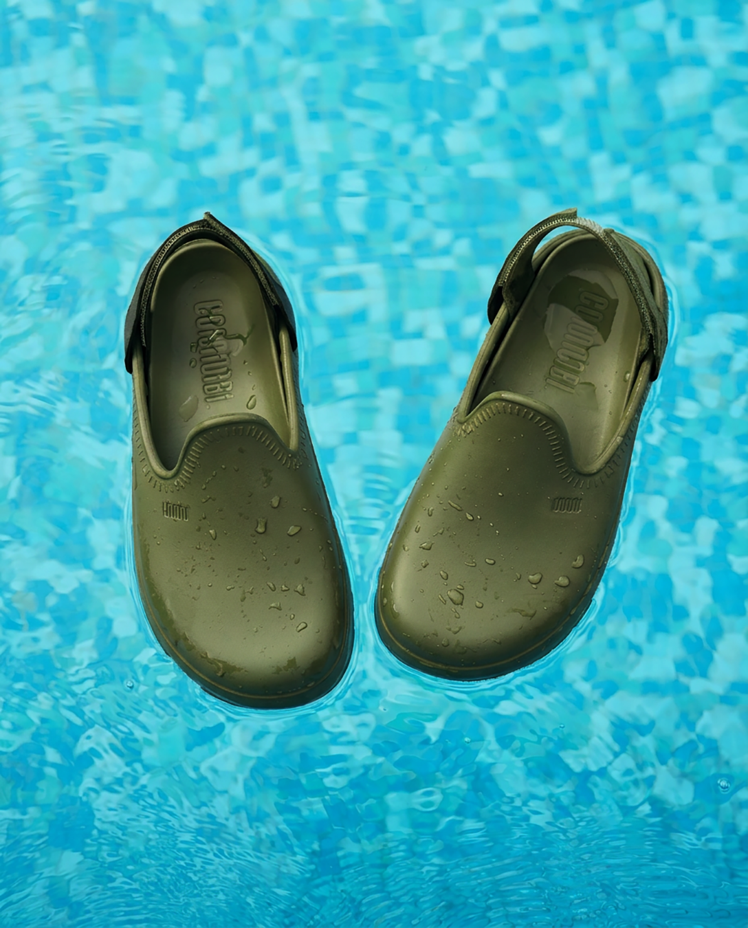 The Atlas Clog - Thyme Green