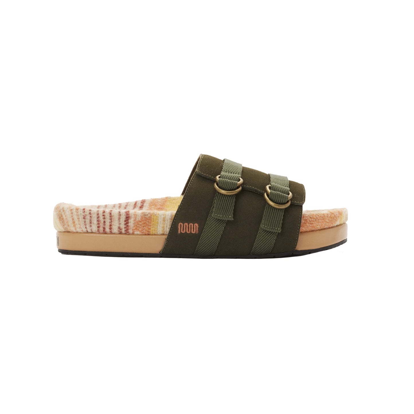 The Rhoads Slide - Green with Santa Fe