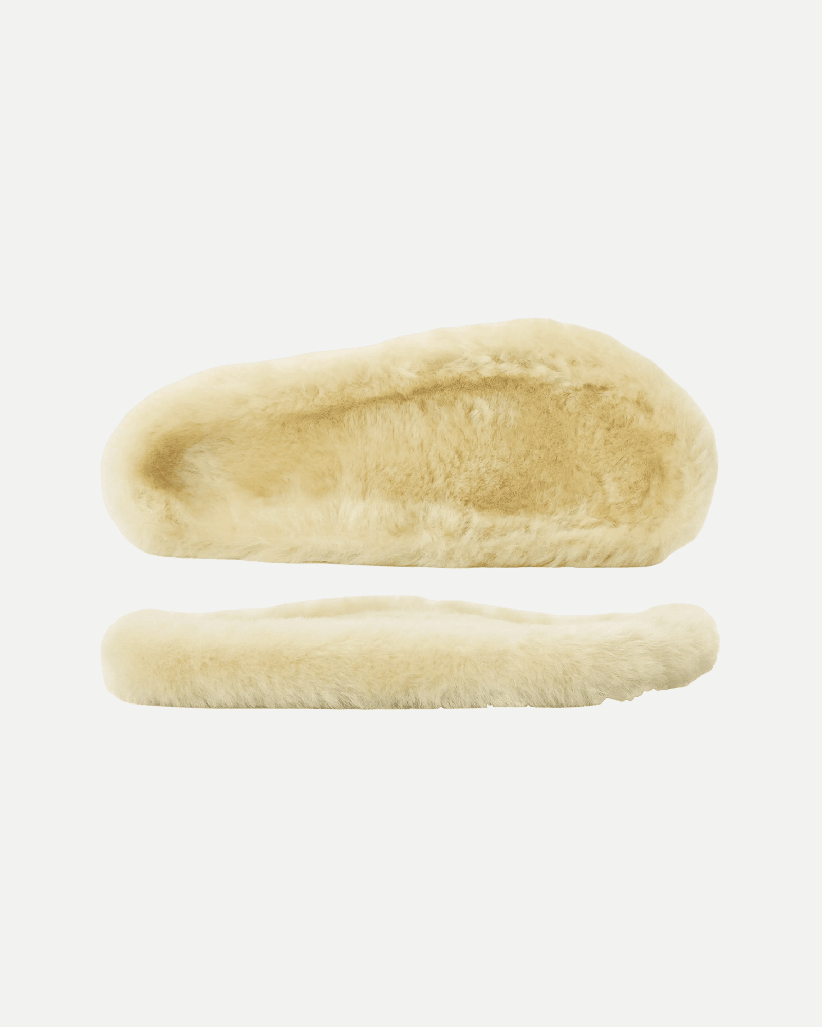 Shearling footbed