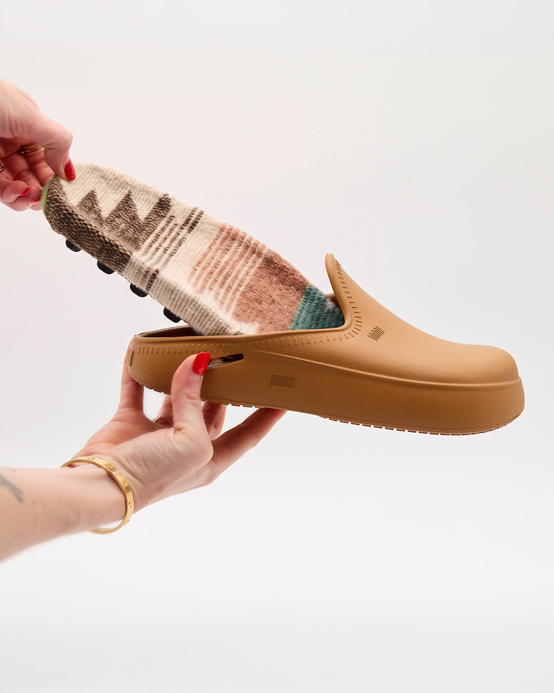 The Atlas Clog - Terracotta