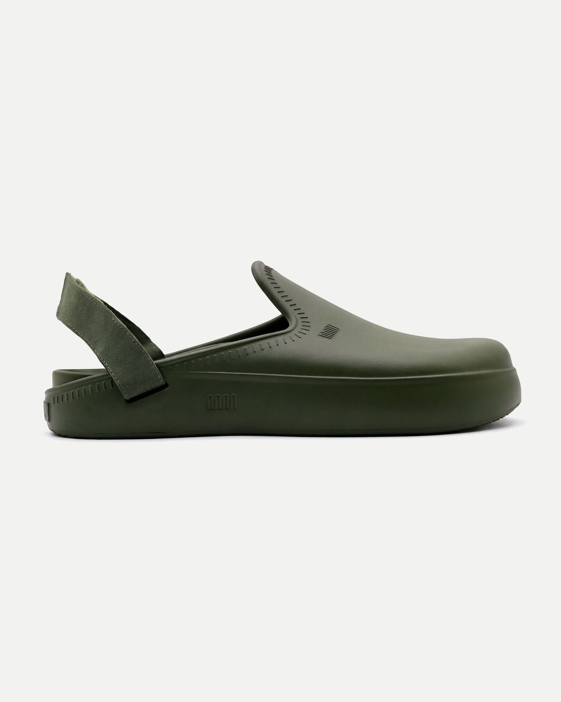 The Atlas Clog - Thyme Green