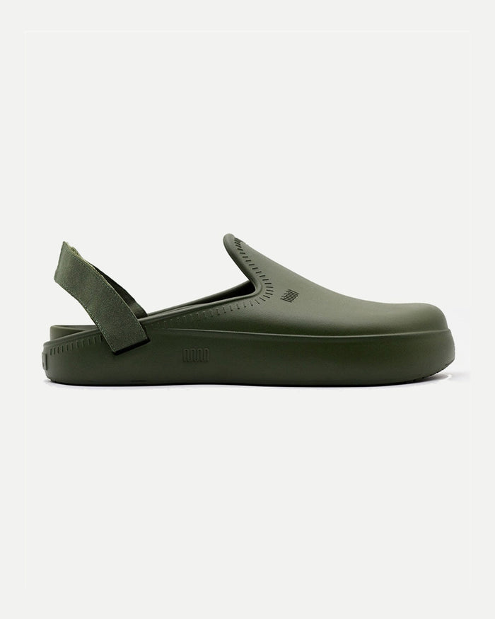 The Atlas Clog - Thyme Green