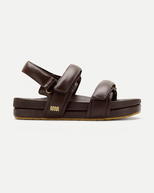 The Holly Slingback - Mocha Brown