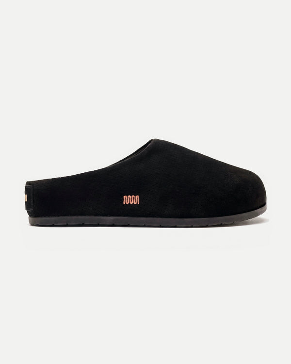 The Lily Clog - Black Suede