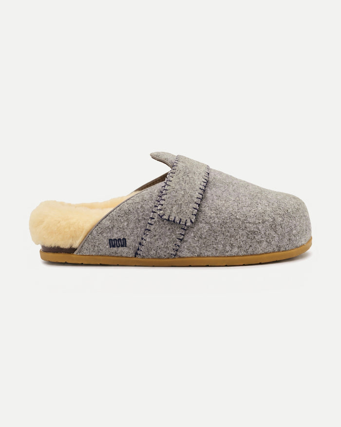 The Louie Burro - Grey with Shearling