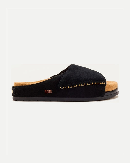 The Ollie Slide - Black Suede