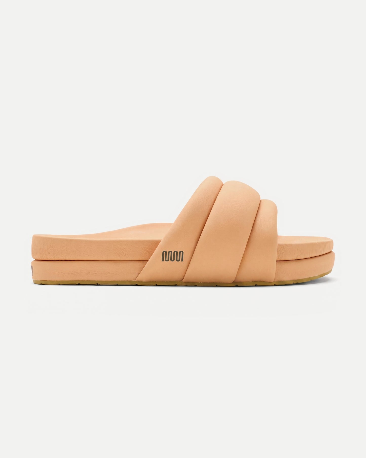 The Softie Slide - Blush Pink Napa Leather