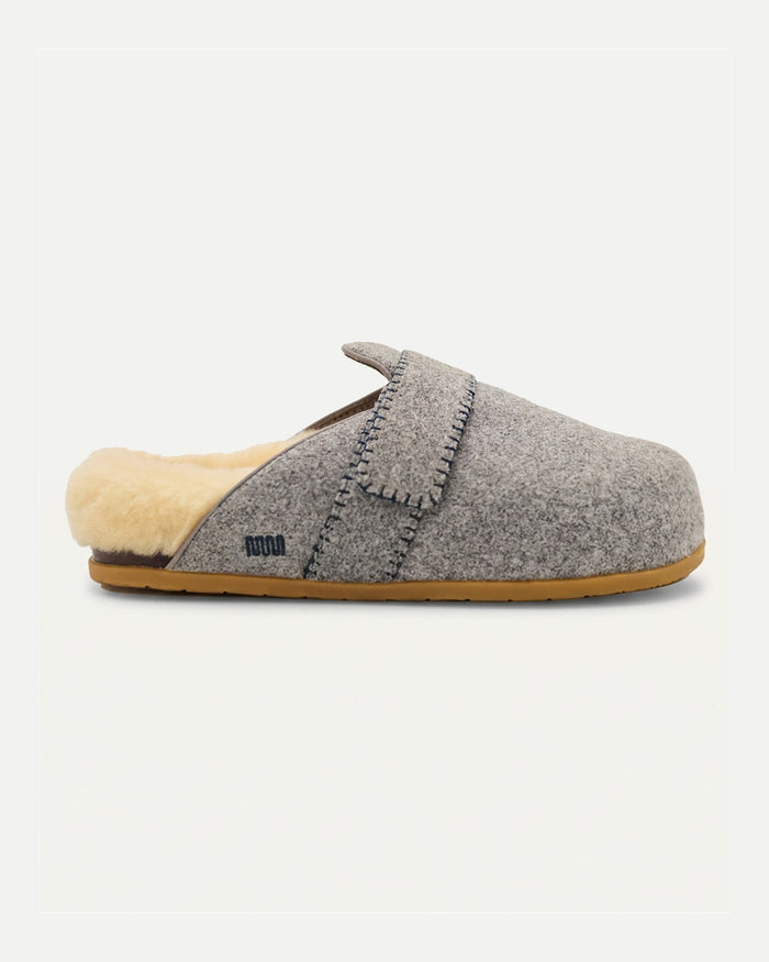 The Louie Burro - Grey with Shearling
