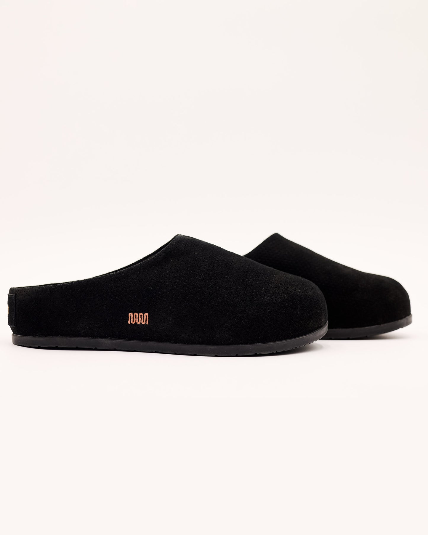 The Lily Clog - Black Suede
