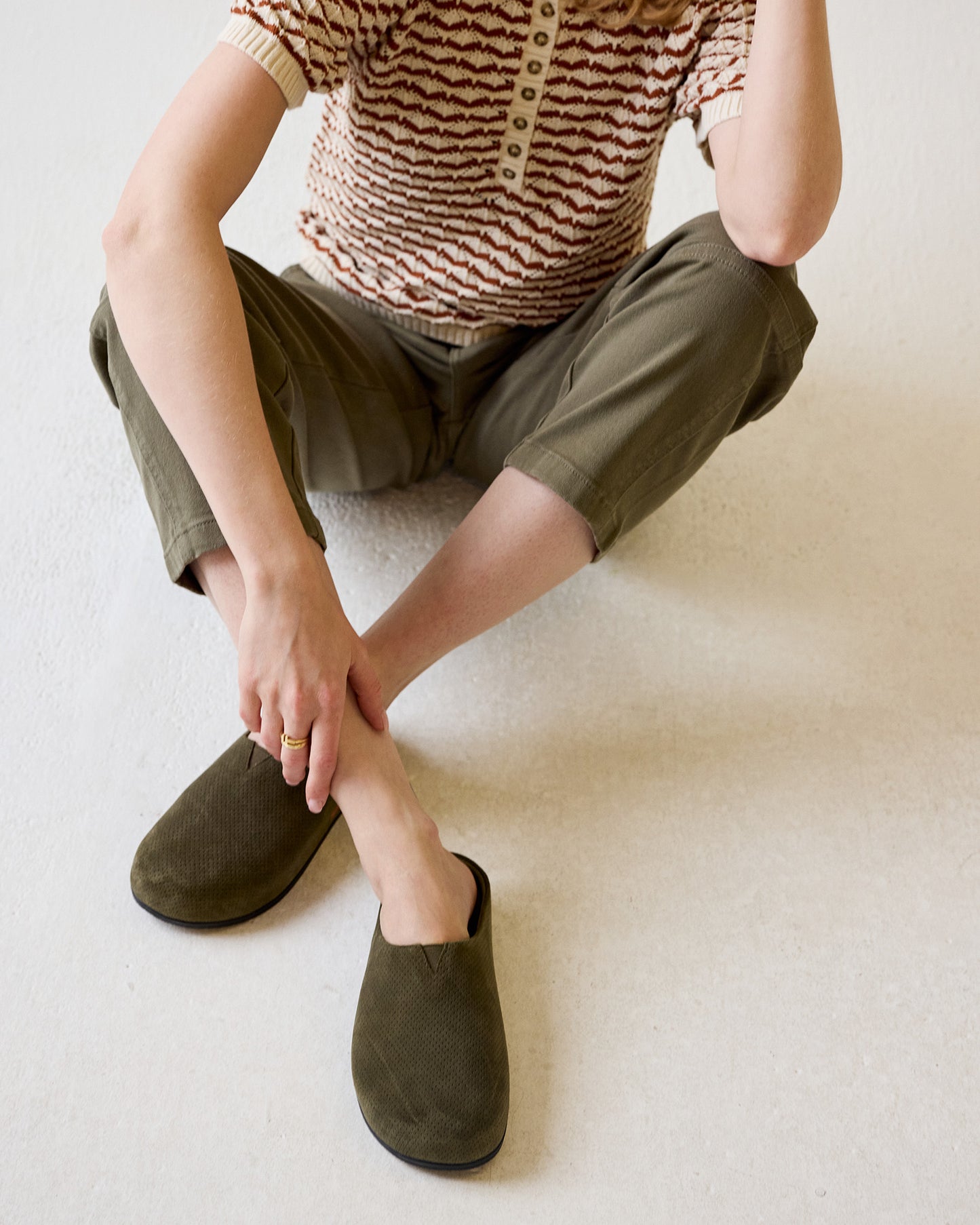 The Lily Clog - Sage Green